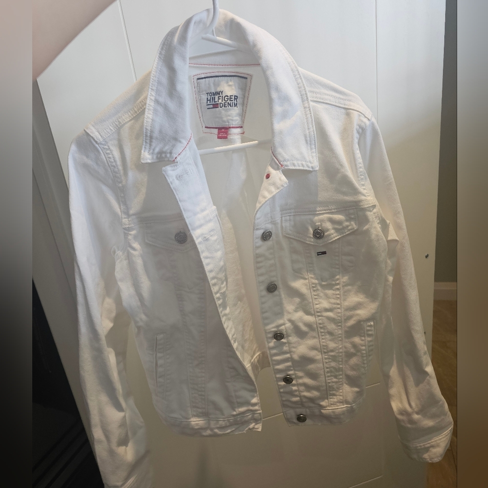 White Denim Jacket